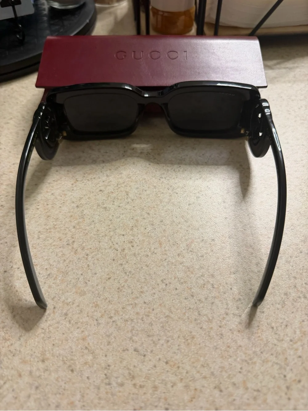 Gucci rectangular sunglasses